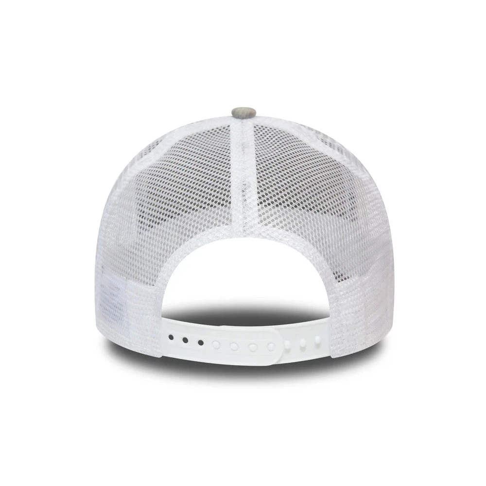 New Era 9FORTY New York Yankees A-Frame Trucker Cap - MLB Jersey Essential - Graphite - Image 4