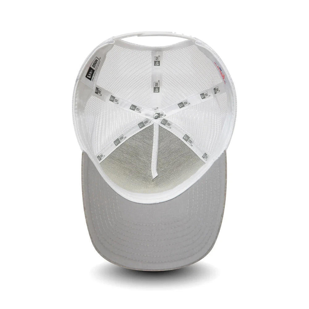 New Era 9FORTY New York Yankees A-Frame Trucker Cap - MLB Jersey Essential - Graphite - Image 5