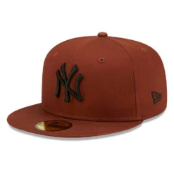New Era 59FIFTY New York Yankees Baseball Cap - MLB League Essential - Brown-Black