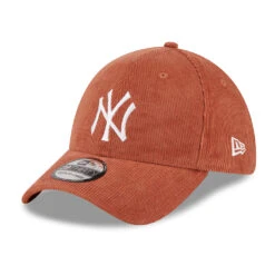 New Era 39THIRTY New York Yankees Baseball Cap - MLB Cord - Rust-White