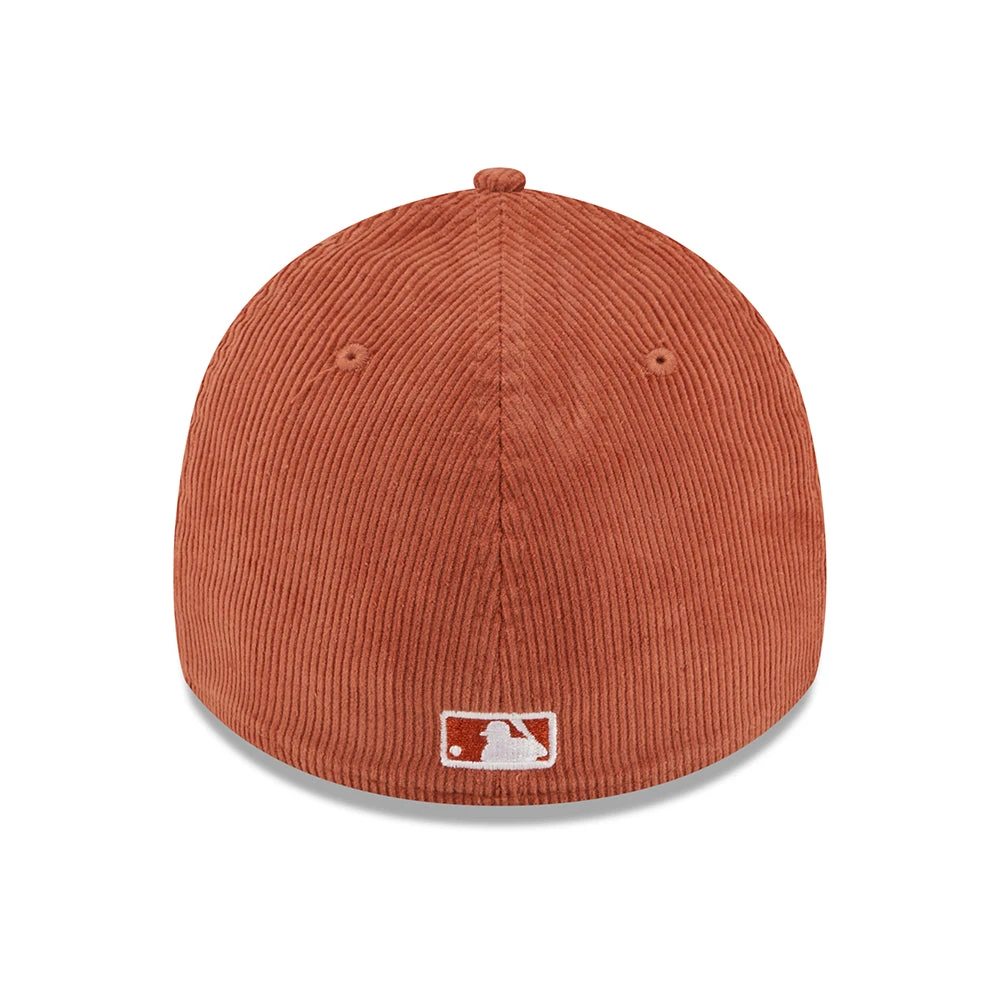 New Era 39THIRTY New York Yankees Baseball Cap - MLB Cord - Rust-White - Image 4