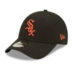 New Era 9FORTY Chicago White Sox Baseball Cap - MLB League Essential - Black-Rust
