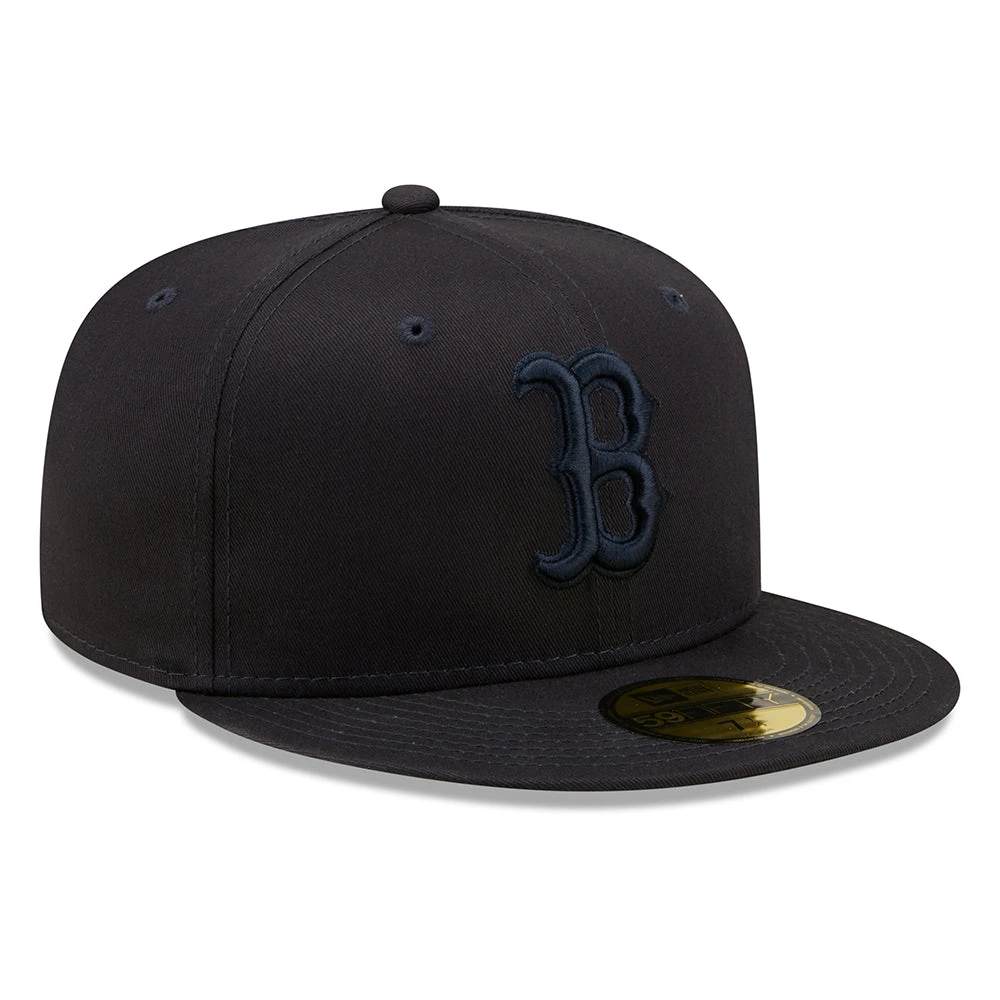 New Era 59FIFTY Boston Red Sox Baseball Cap - MLB League Essential - Navy Blue - Image 3