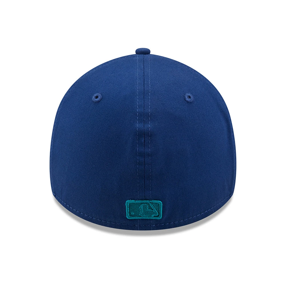 New Era 39THIRTY L.A. Dodgers Baseball Cap - MLB League Essential - Royal Blue - Image 4
