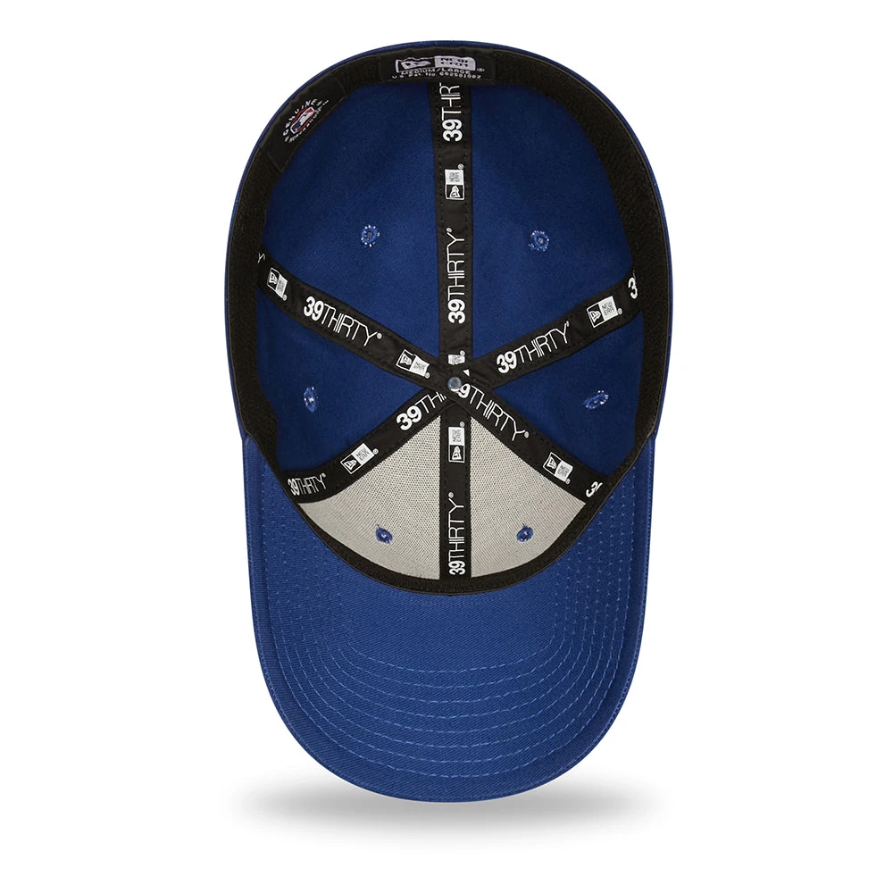 New Era 39THIRTY L.A. Dodgers Baseball Cap - MLB League Essential - Royal Blue - Image 5