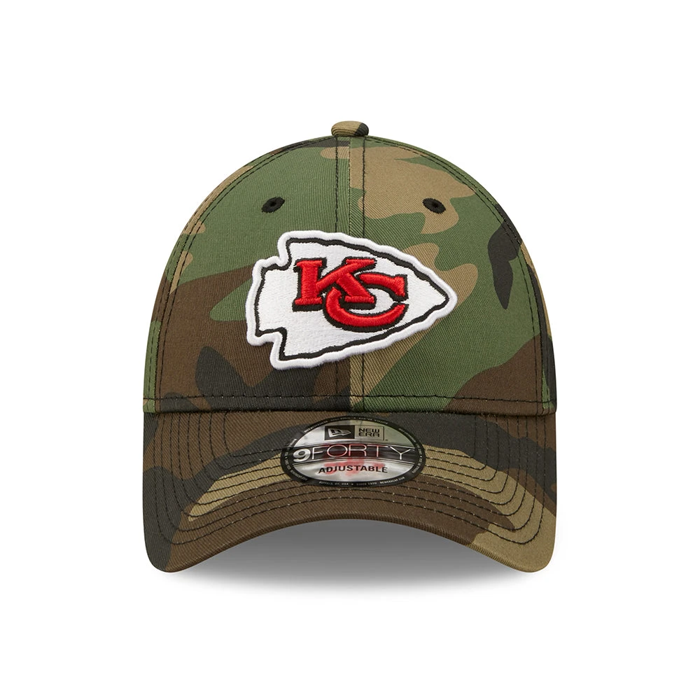 New Era 9FORTY Kansas City Chiefs Baseball Cap - NFL Camo - Camouflage - Image 2
