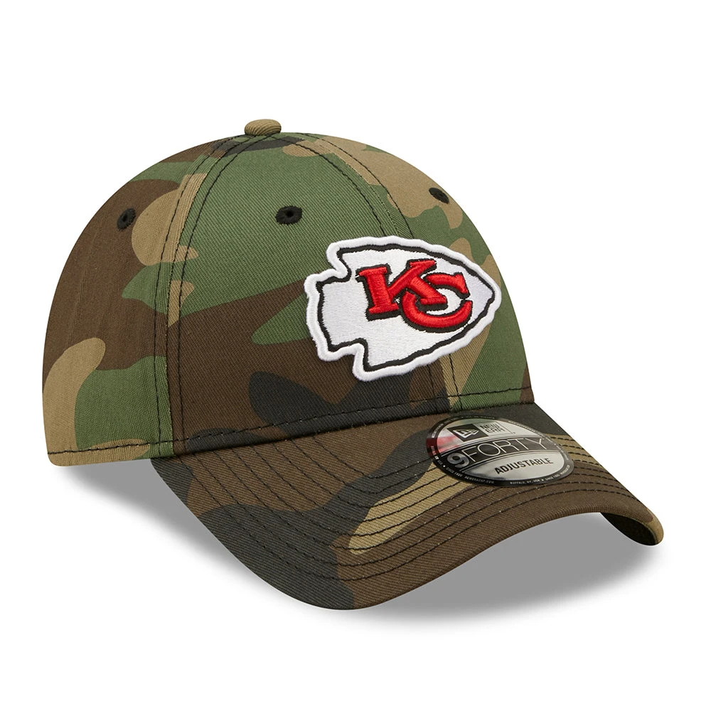 New Era 9FORTY Kansas City Chiefs Baseball Cap - NFL Camo - Camouflage - Image 3