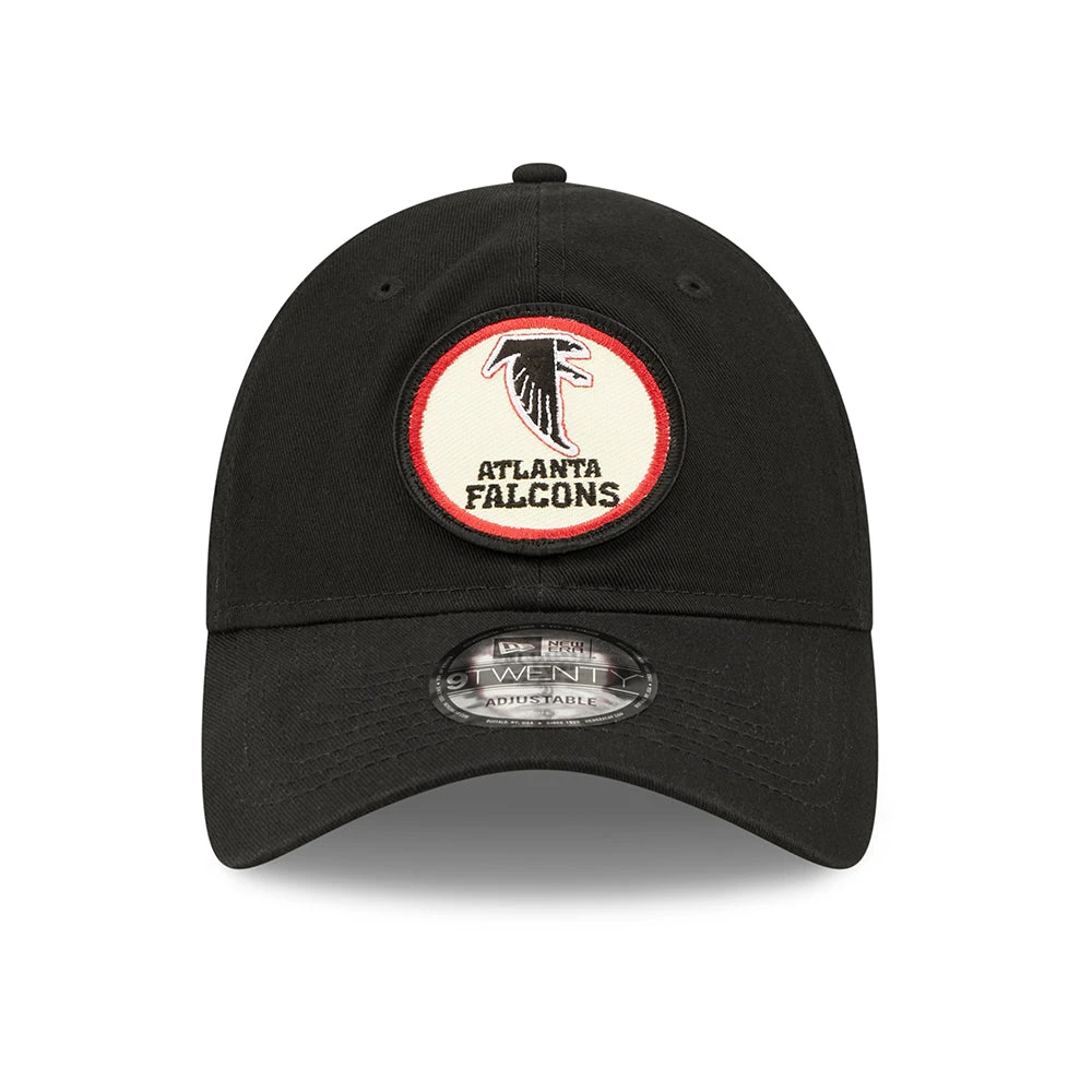 New Era 9TWENTY Atlanta Falcons Baseball Cap - NFL Sideline Historic - Black - Image 2
