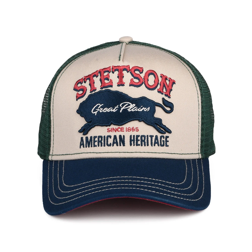 Stetson Hats Great Plains Trucker Cap - Multi-Coloured - Image 2