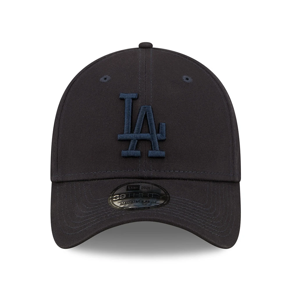 New Era 39THIRTY L.A. Dodgers Baseball Cap - MLB League Essential - Navy Blue - Image 2
