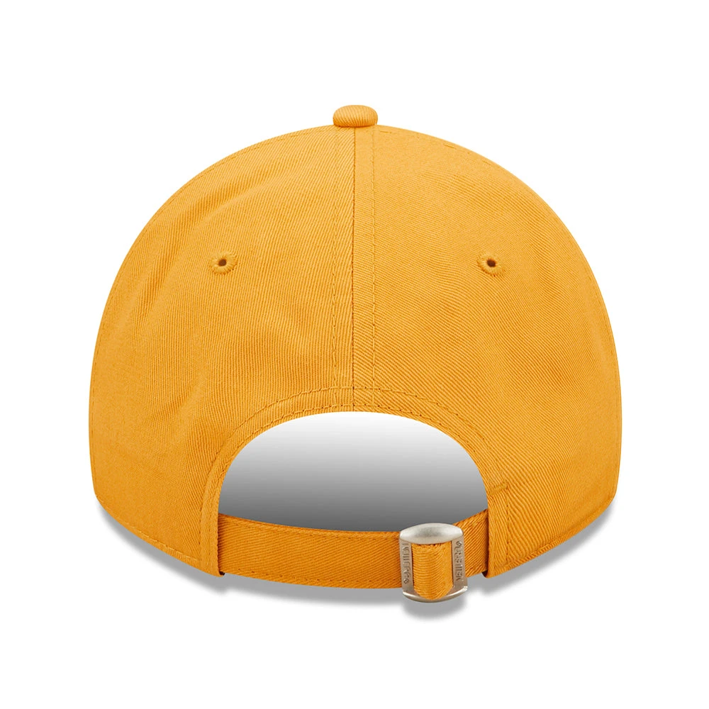 New Era 9TWENTY New York Yankees Baseball Cap - MLB League Essential - Mustard-White - Image 4