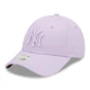 New Era Womens 9FORTY New York Yankees Baseball Cap - MLB League Essential - Lilac