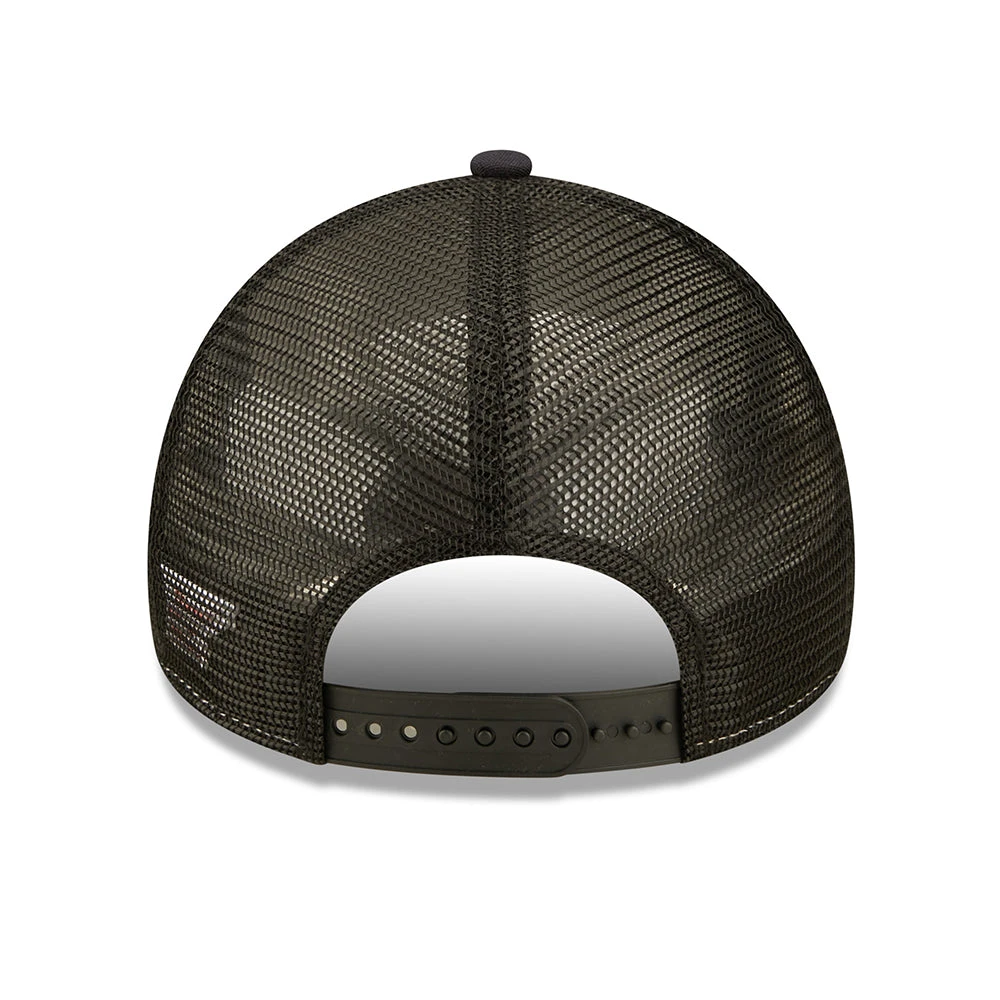 New Era 9FORTY New York Repreve Trucker Cap - US State Wordmark - Black-White - Image 4