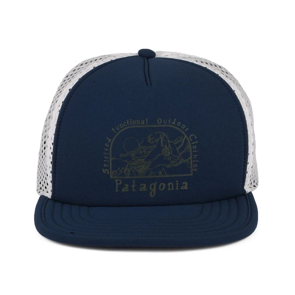 Patagonia Hats Lost And Found Duckbill Recycled Trucker Cap - Dark Blue - Image 2