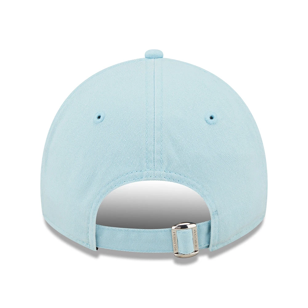 New Era 9TWENTY L.A. Dodgers Baseball Cap - MLB Mini Logo - Light Blue-White - Image 4