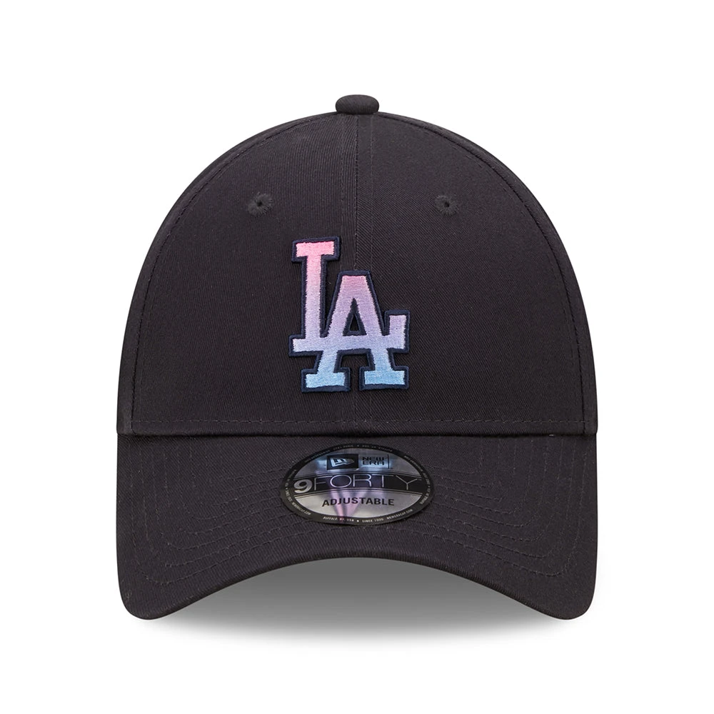 New Era 9FORTY L.A. Dodgers Baseball Cap - MLB Gradient Infill - Navy Blue - Image 2