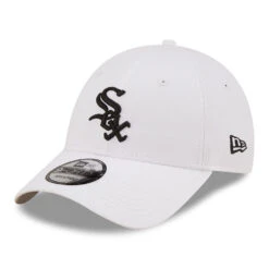 New Era 9FORTY Chicago White Sox Baseball Cap - MLB League Essential - White-Black