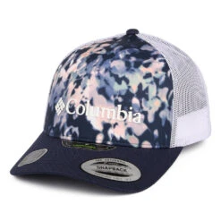 Columbia Hats Punchbowl Trucker Cap - Blue-White
