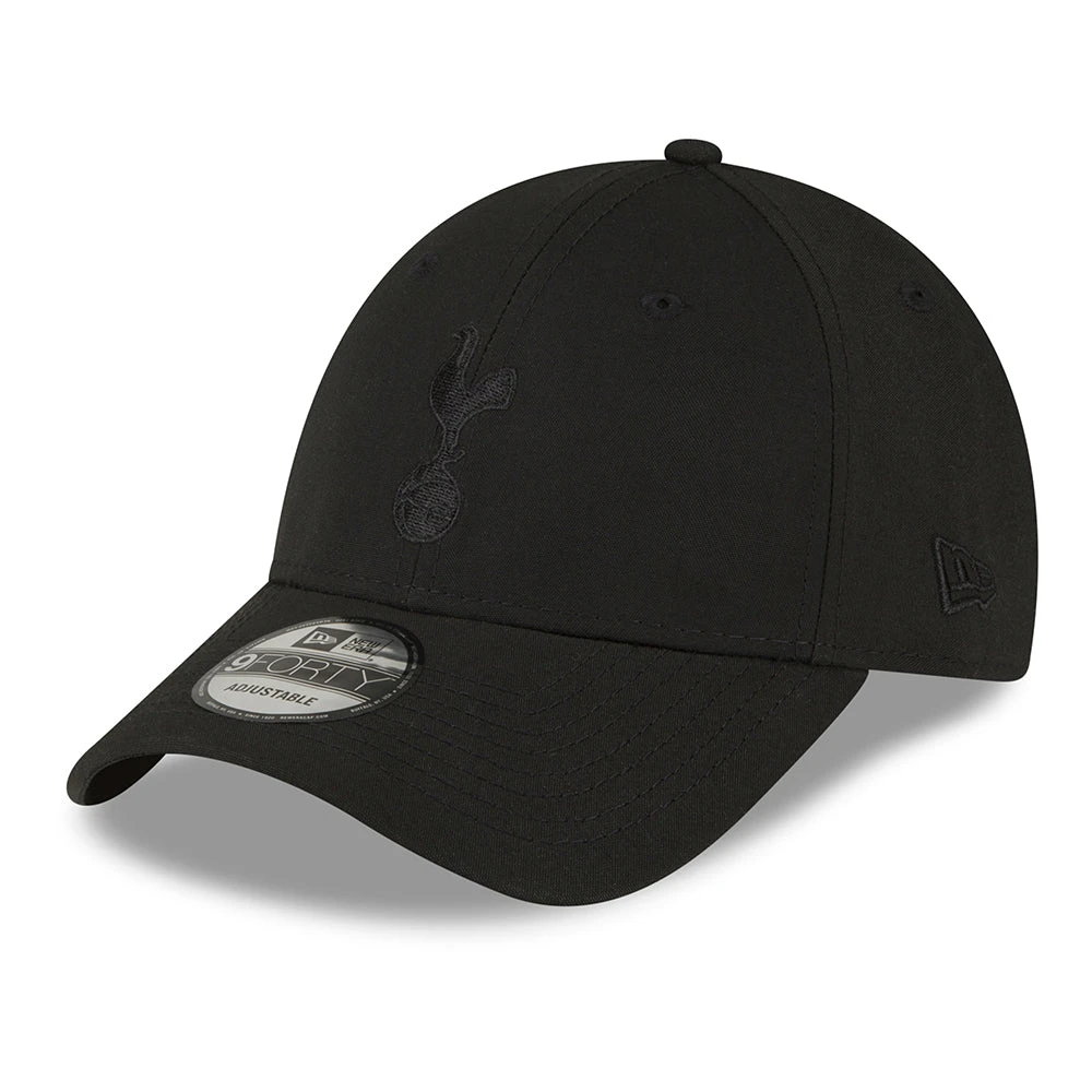 New Era 9FORTY Tottenham Hotspur FC Baseball Cap - Repreve - Black On Black