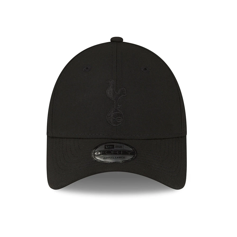 New Era 9FORTY Tottenham Hotspur FC Baseball Cap - Repreve - Black On Black - Image 2