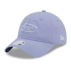 New Era Womens 9TWENTY Washed Cotton Baseball Cap - Lavender-White
