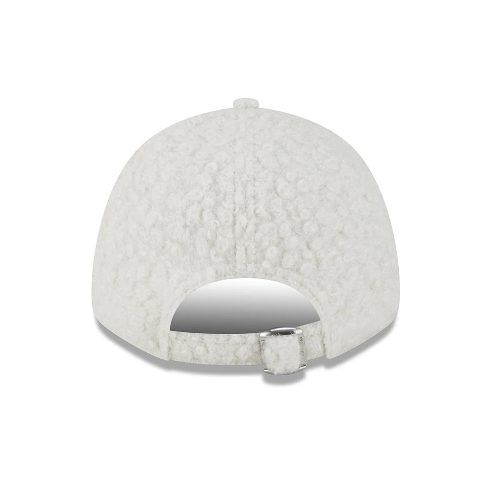 New Era Womens 9FORTY New York Yankees Baseball Cap - MLB Hypertexture - Off White - Image 4