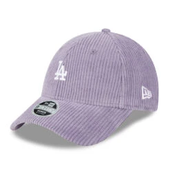 New Era Womens 9FORTY L.A. Dodgers Baseball Cap - MLB Cord - Purple