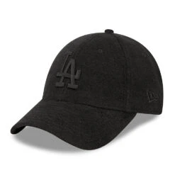 New Era 9FORTY L.A. Dodgers Baseball Cap - MLB Towelling - Black