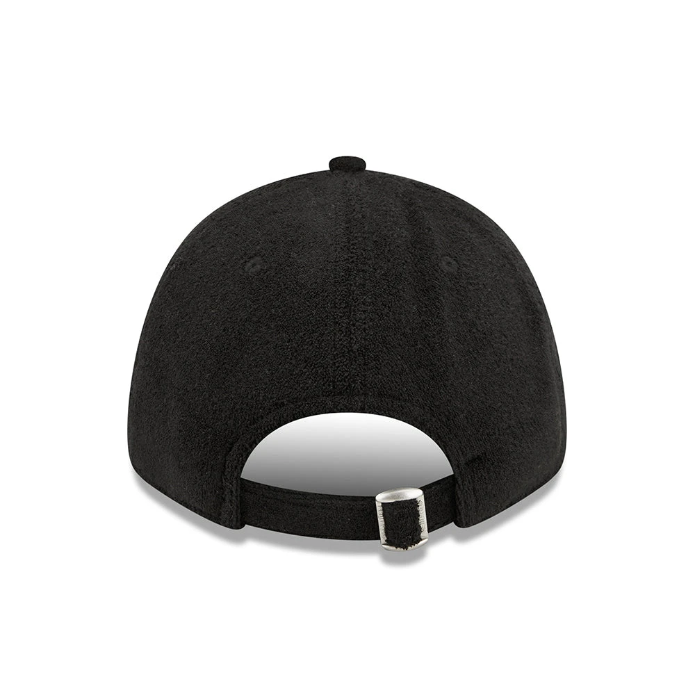 New Era 9FORTY L.A. Dodgers Baseball Cap - MLB Towelling - Black - Image 4