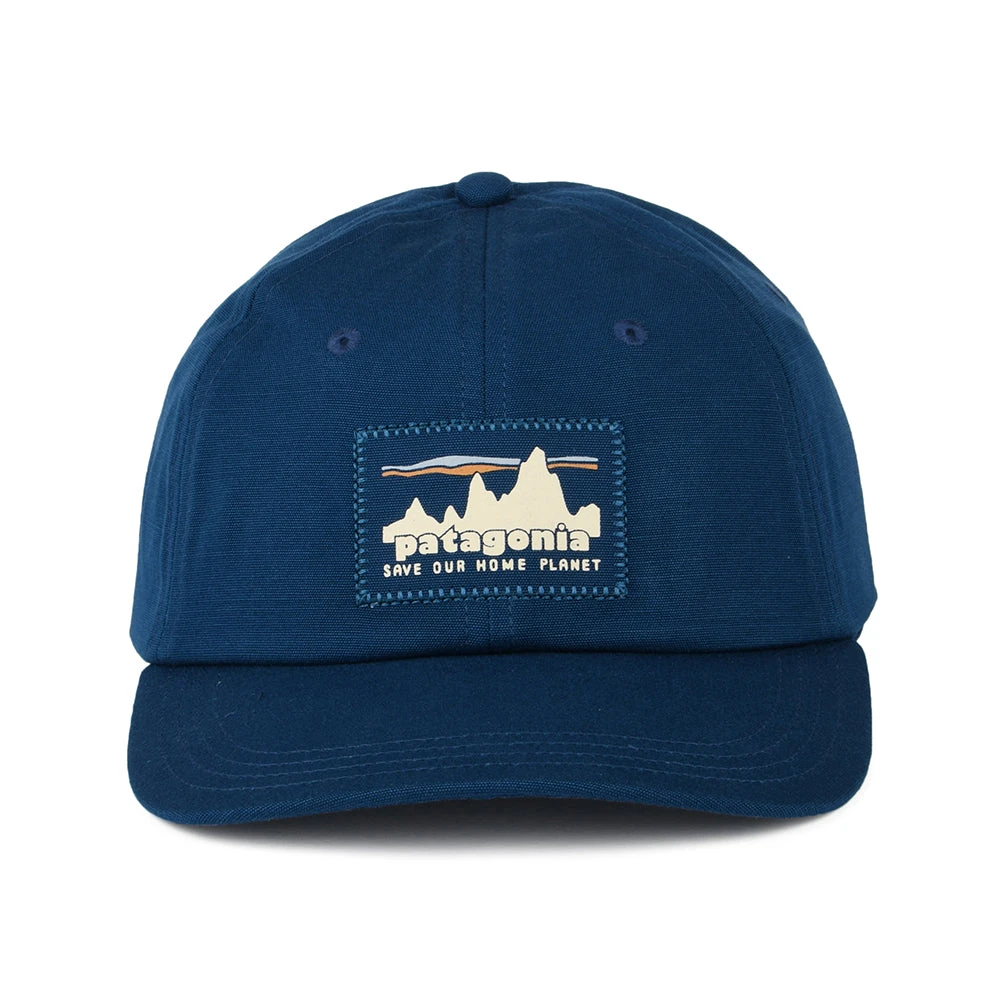 Patagonia Hats 73 Skyline Trad Organic Cotton Baseball Cap - Teal - Image 2