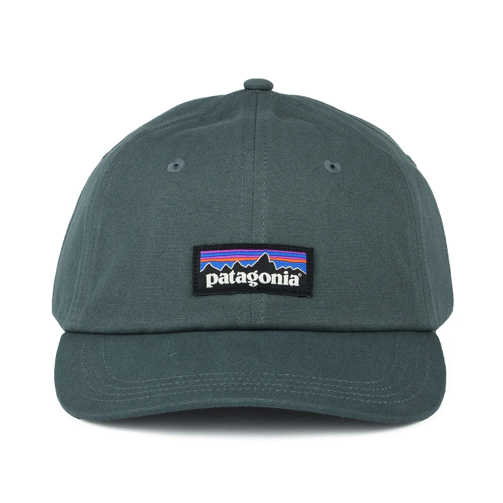 Patagonia Hats P-6 Label Trad Organic Cotton Baseball Cap - Light Forest - Image 2