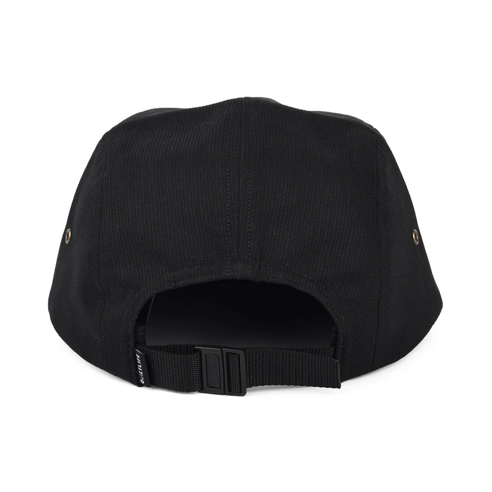 The Quiet Life Hats Cord Combo 5 Panel Cap - Black-Brown - Image 3