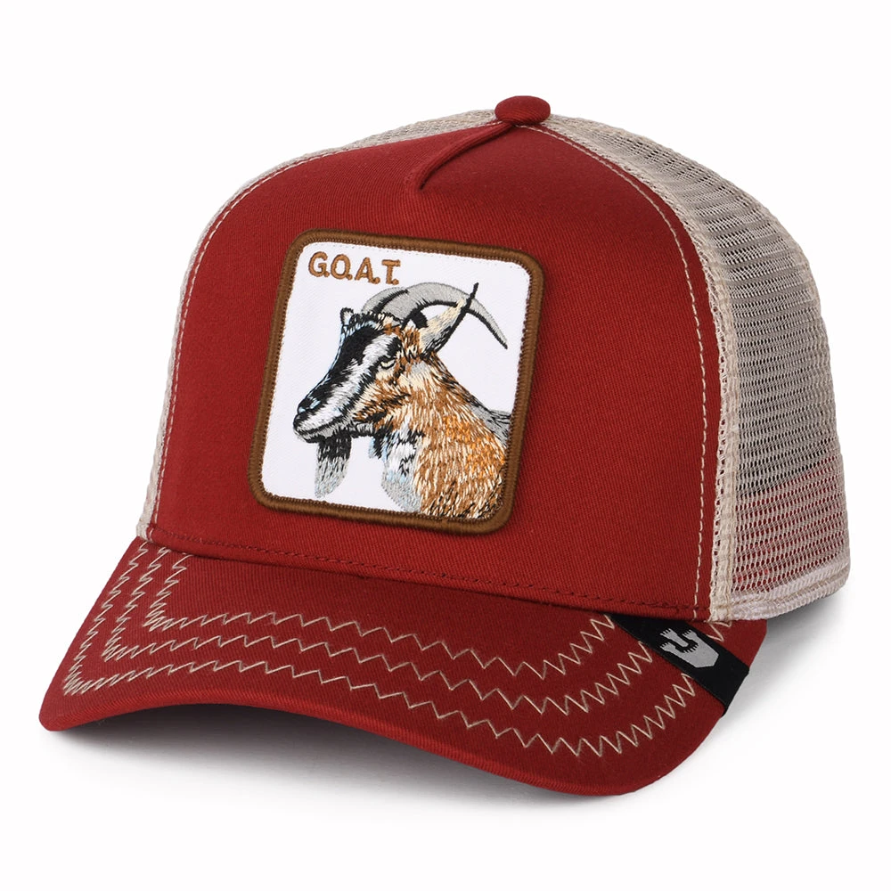 Goorin Bros. Goat Trucker Cap - Red