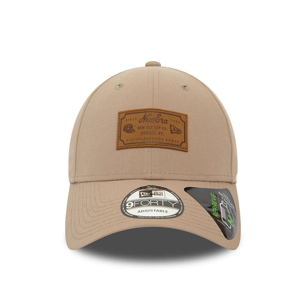 New Era 9FORTY Repreve Baseball Cap - New World - Light Brown - Image 2