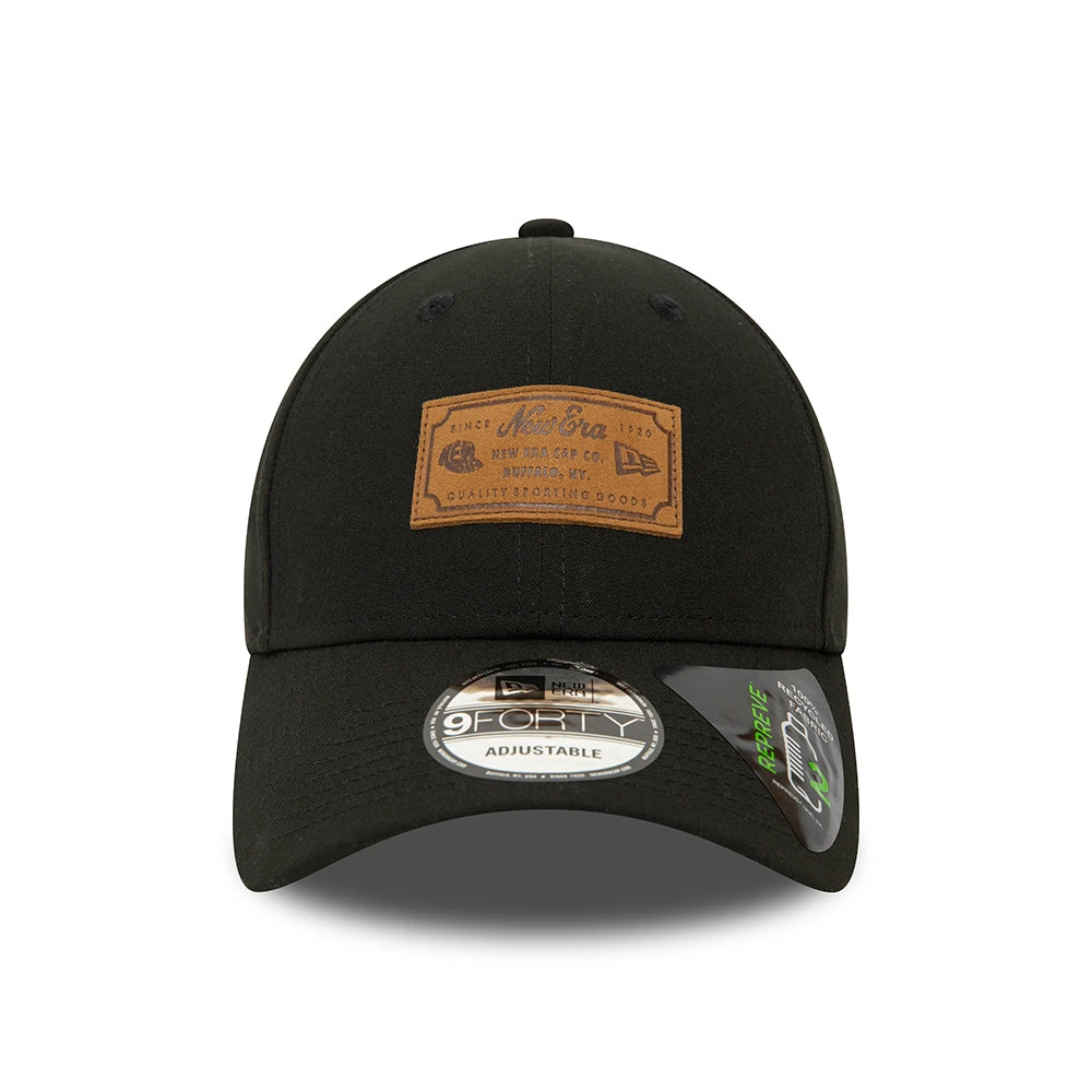 New Era 9FORTY Repreve Baseball Cap - New World - Black - Image 2
