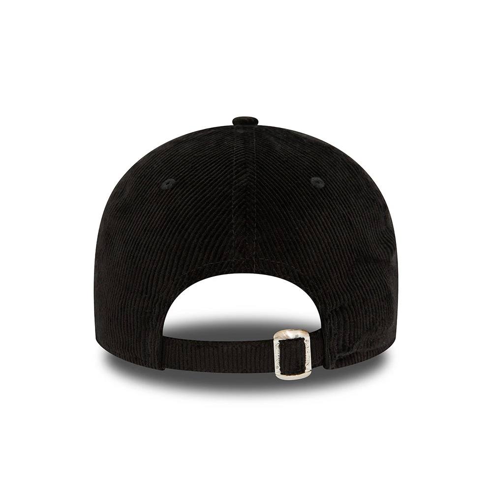 New Era 9FORTY L.A. Dodgers Baseball Cap - MLB Cord - Black-Light Brown - Image 3