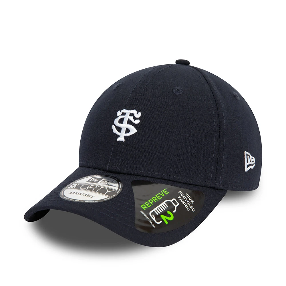 New Era 9FORTY Stade Toulousain Baseball Cap - Repreve Micro - Navy Blue