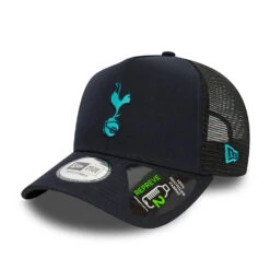 New Era Tottenham Hotspur FC A-Frame Trucker Cap - Repreve Seasonal Pop - Navy-Teal