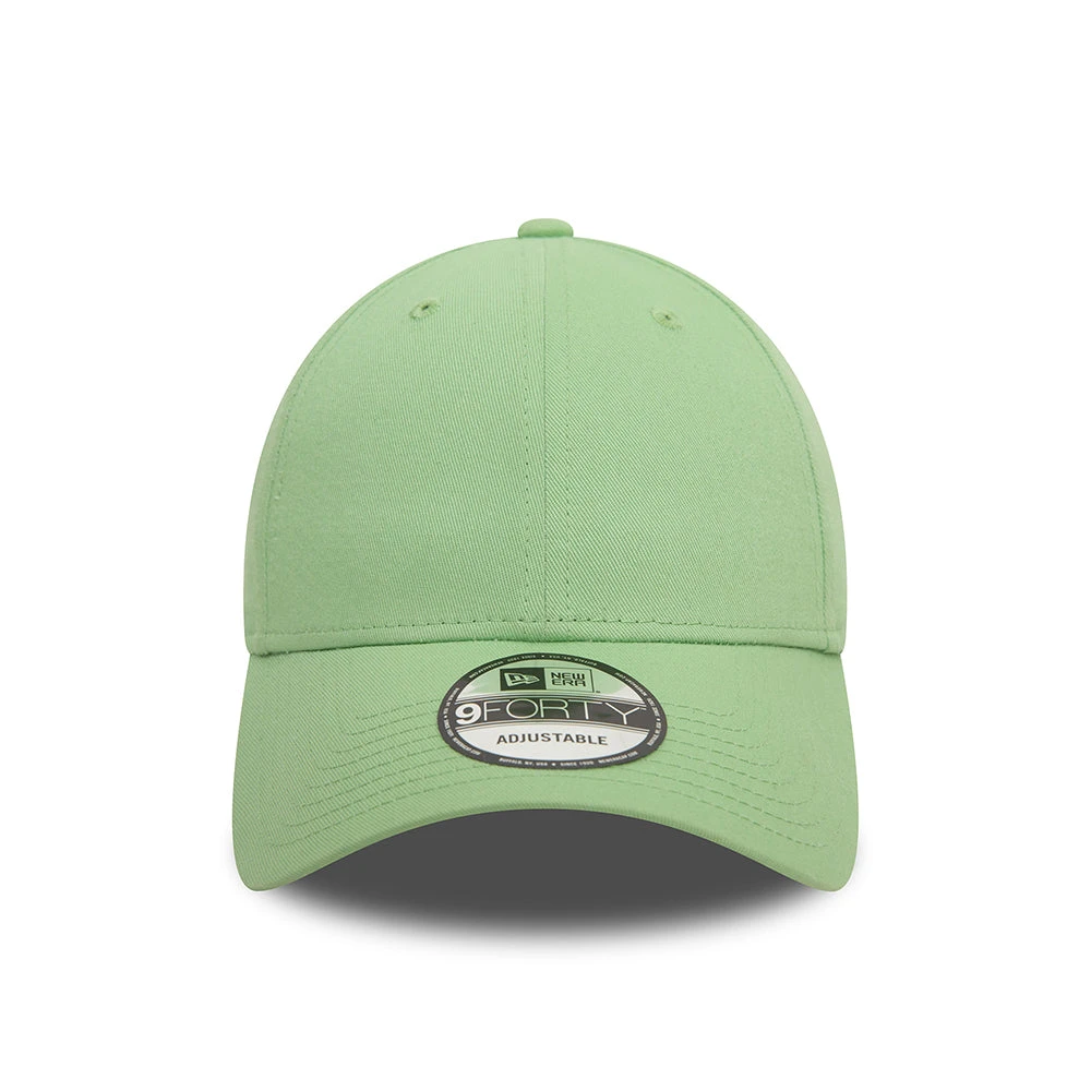 New Era 9FORTY Blank Baseball Cap - NE Essential - Light Green - Image 2