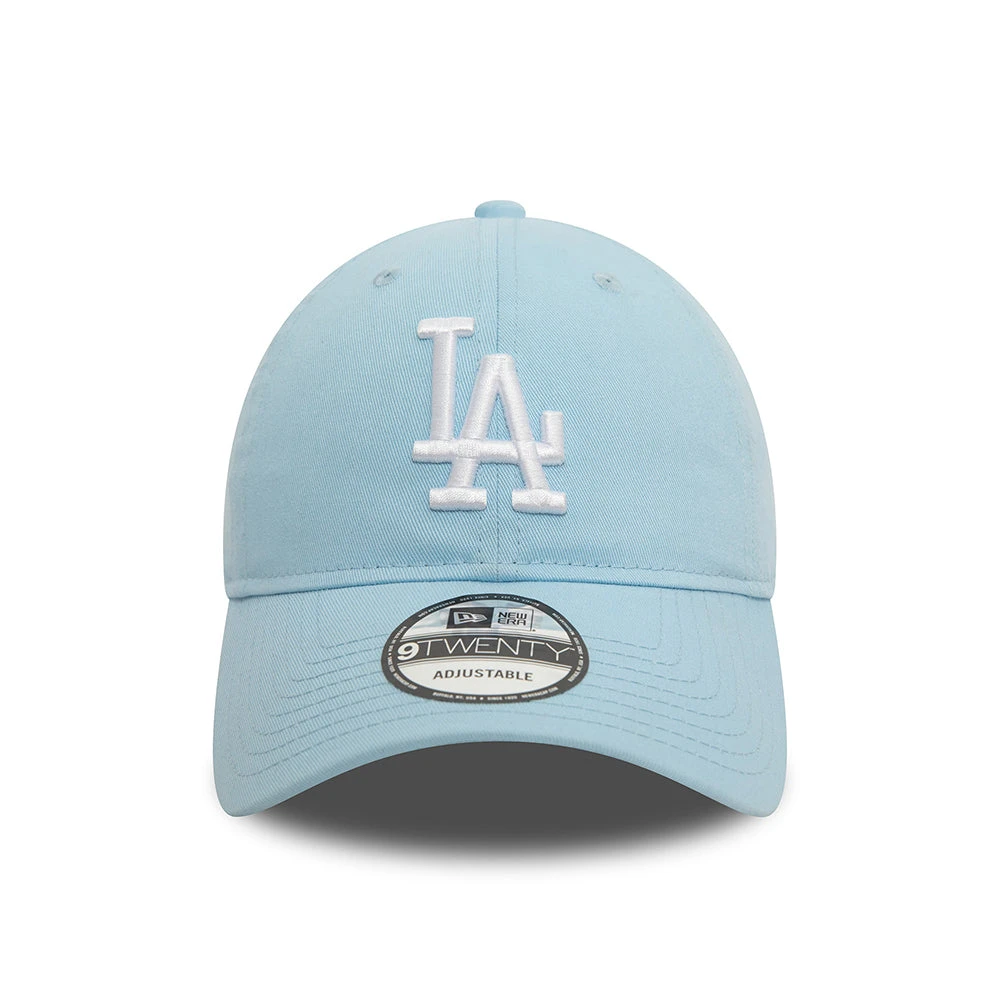 New Era 9TWENTY L.A. Dodgers Baseball Cap - MLB League Essential - Ice Blue-White - Image 2