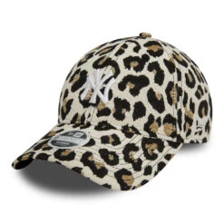 New Era Womens 9TWENTY New York Yankees Baseball Cap - MLB Leo Jacquard - Leopard
