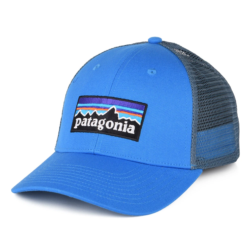 Patagonia Hats P-6 Logo Organic Cotton LoPro Trucker Cap - Blue
