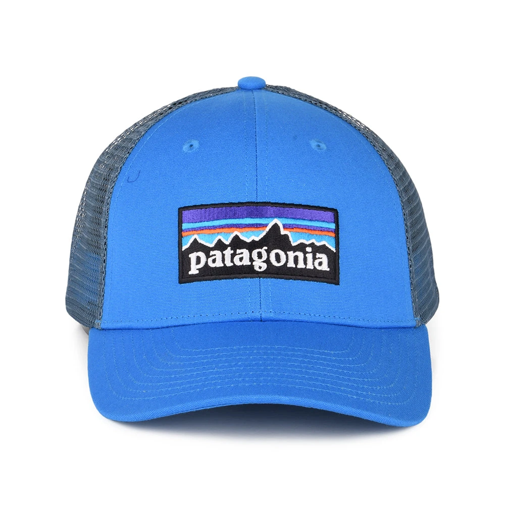 Patagonia Hats P-6 Logo Organic Cotton LoPro Trucker Cap - Blue - Image 2