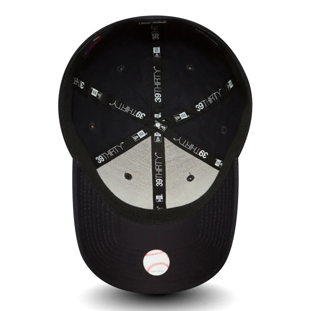 New Era 39THIRTY New York Yankees Baseball Cap - MLB League Essential - Navy Blue - Image 4