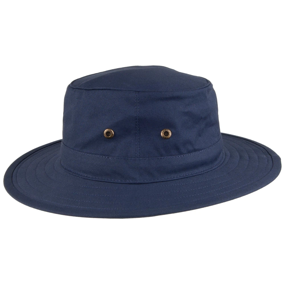 Failsworth Hats Traveller Crushable Sun Hat - Navy Blue - Image 2
