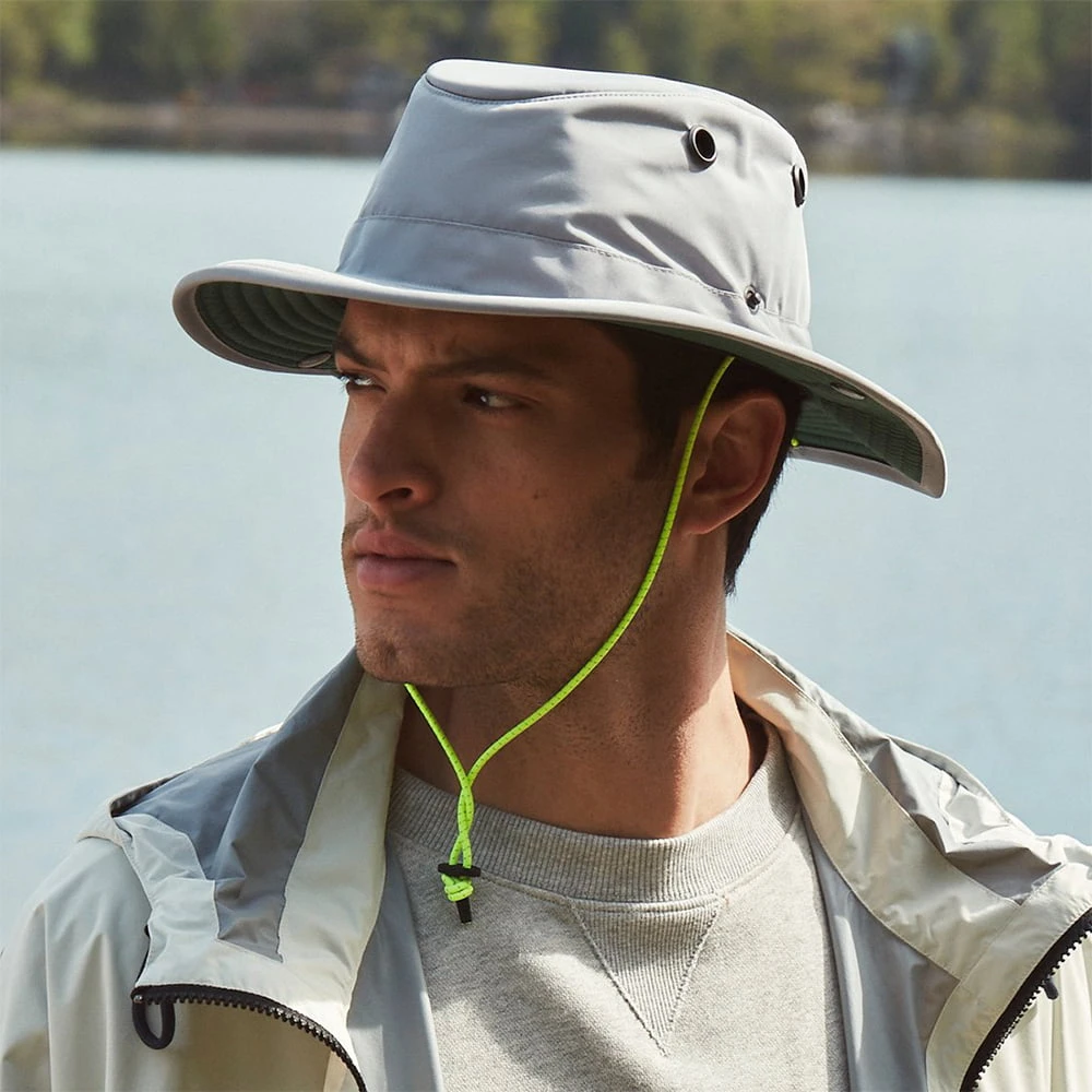 Tilley Hats TWS1 All-Weather Packable Sun Hat - Grey-Green - Image 4