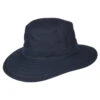 Jaxon & James Cotton Canvas Packable Sun Hat - Navy Blue
