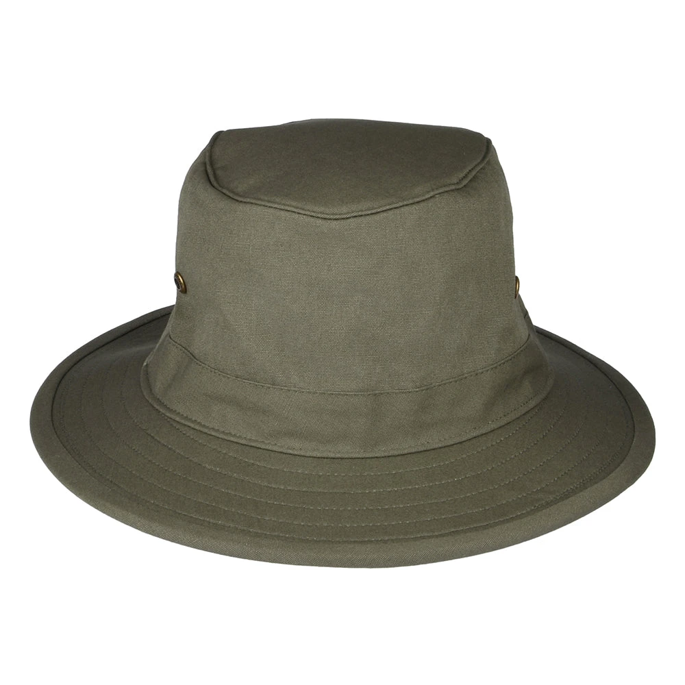 Failsworth Hats Traveller Crushable Sun Hat - Khaki - Image 3
