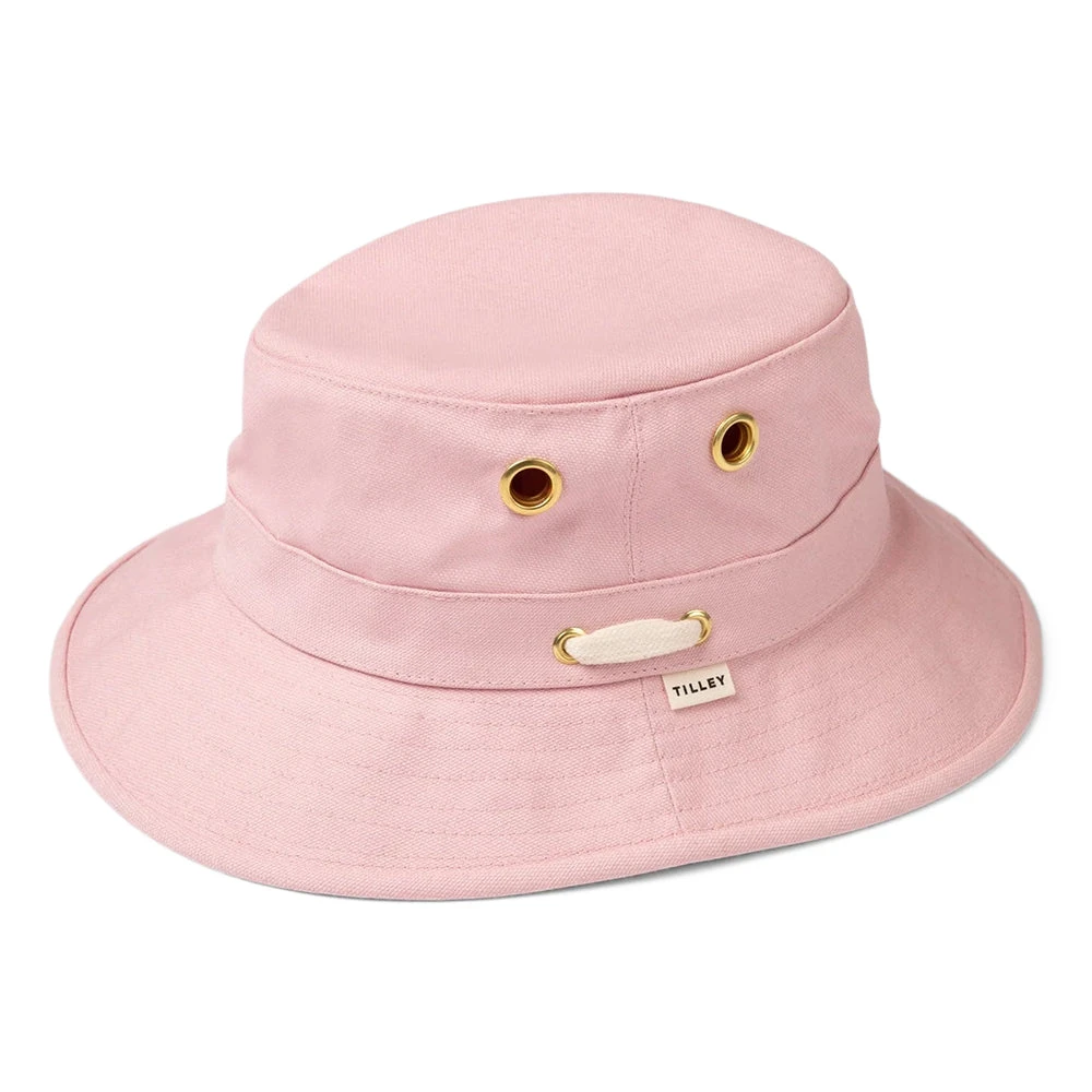 Tilley Hats Iconic T1 Cotton Duck Bucket Hat - Light Pink