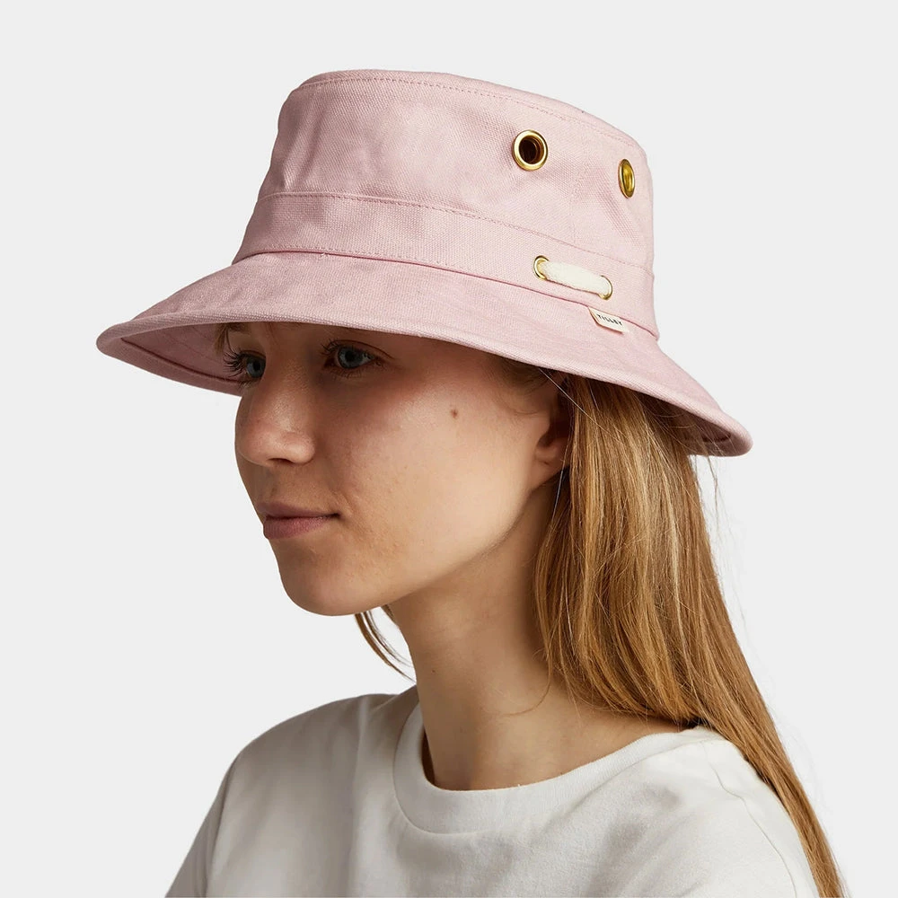 Tilley Hats Iconic T1 Cotton Duck Bucket Hat - Light Pink - Image 3